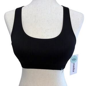 Marika NWT Black Sports Bra Women XS